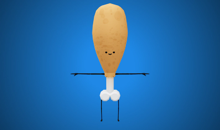 Drumstick Character
