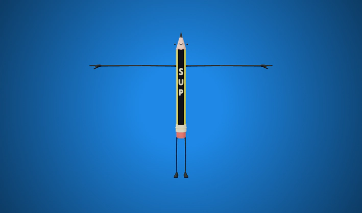 Pencil Character